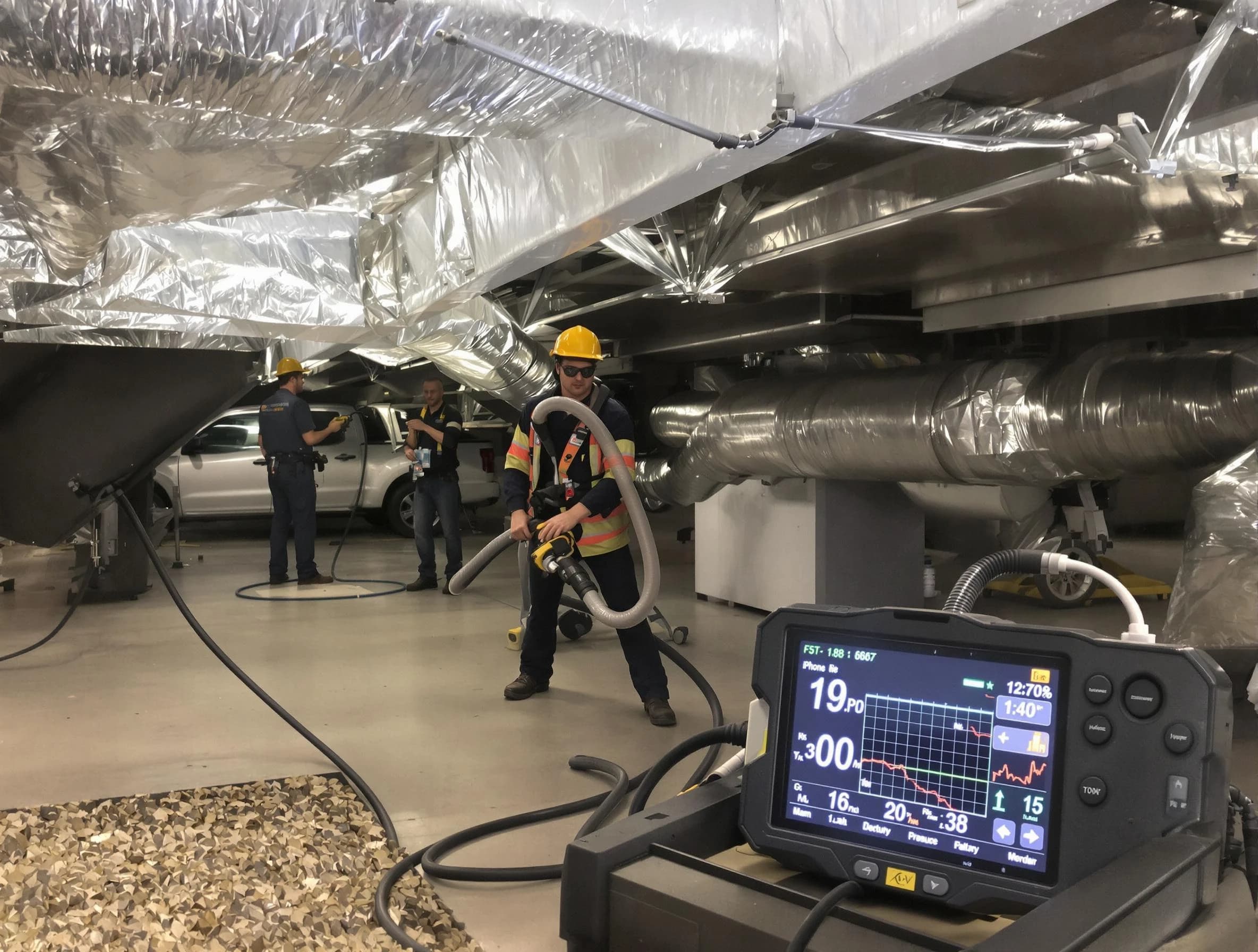 Professional negative pressure duct cleaning by Dakota Ridge Air Duct Cleaning in Dakota Ridge