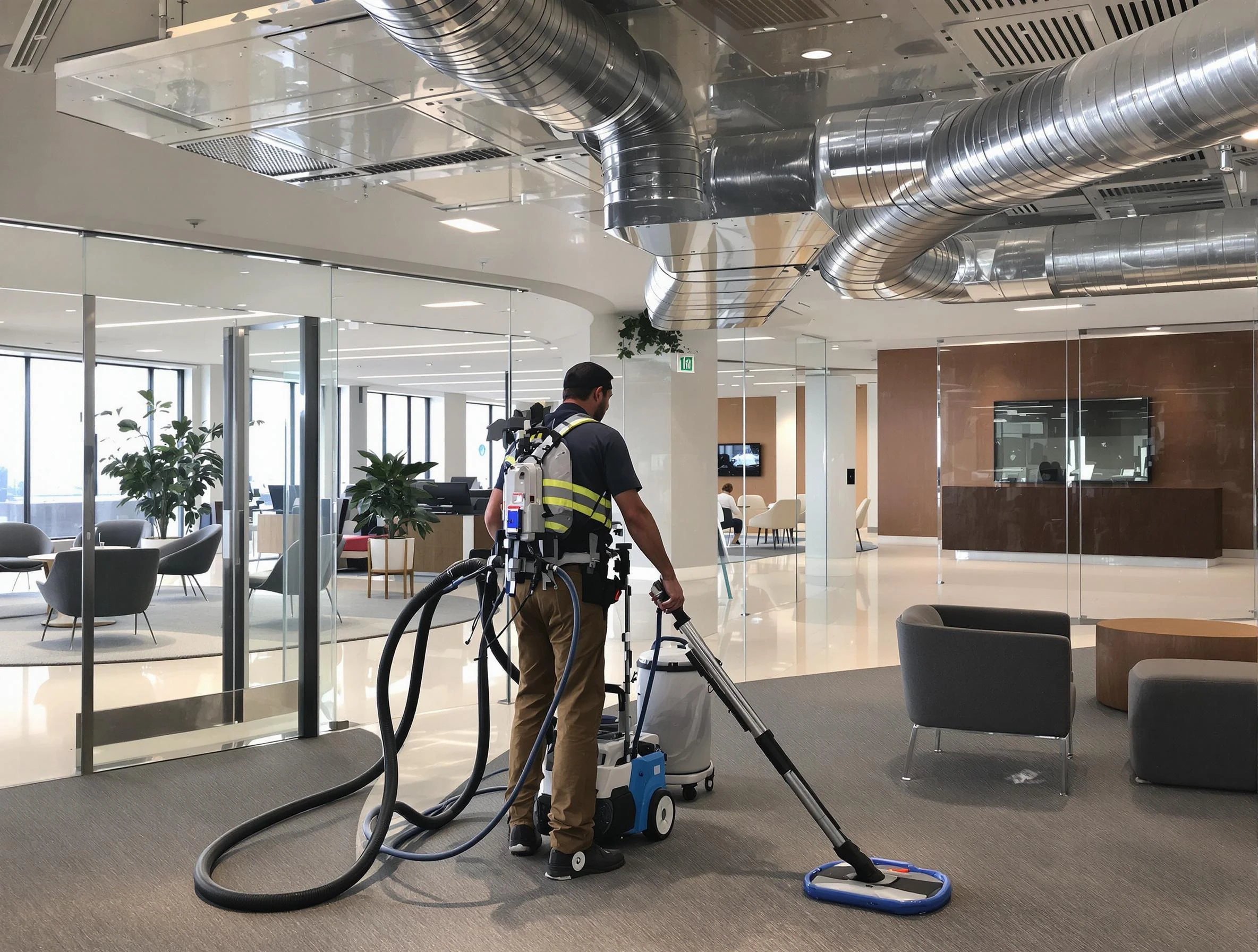 Commercial duct cleaning service by Dakota Ridge Air Duct Cleaning in Dakota Ridge
